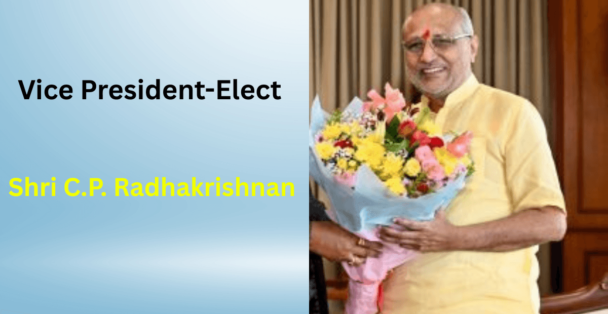 C.P. Radhakrishnan Elected as India's 15th Vice President