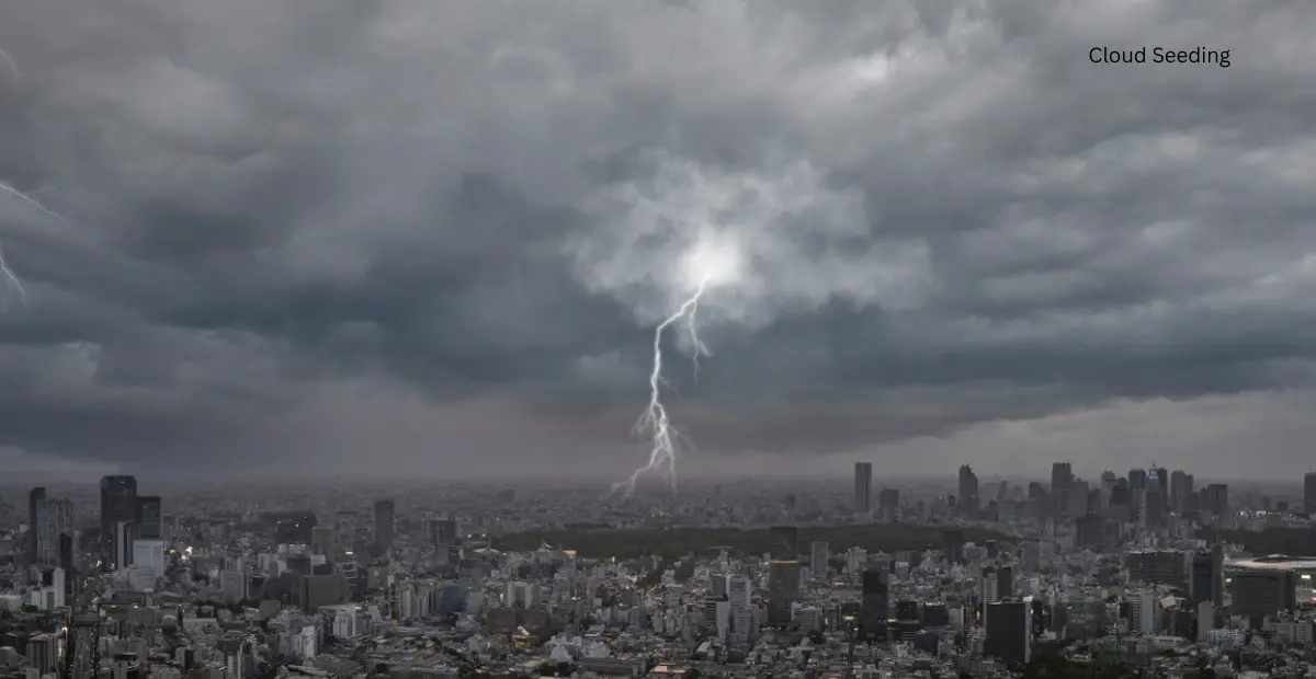 Cloud Seeding in Delhi